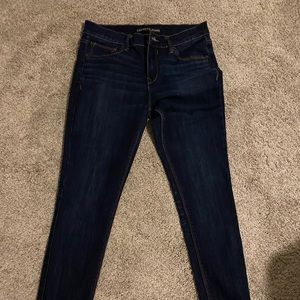 Dark skinny jeans! Express size 8S